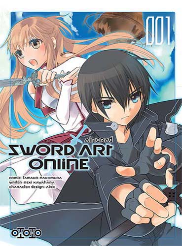 Couverture du premier volume de Sword Art Online: Aincrad