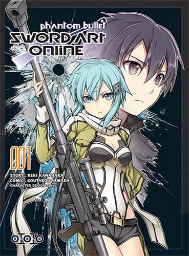 Couverture du troisième volume de Sword Art Online: Phantom Bullet